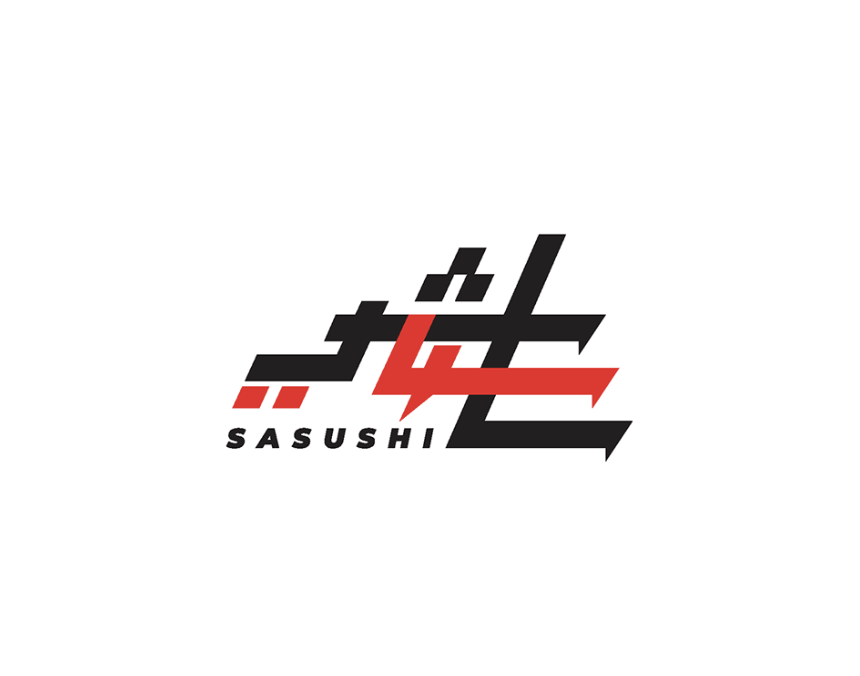 Branding for a sushi restaurant in Amman, built around a visual identity that blends cultures through design. The concept uses Arabic typography styled to echo the elegance and rhythm of Japanese characters, creating a subtle fusion that feels both local and reflective of the cuisine.